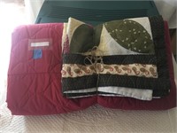 Twin Bedspread & 2 Shams