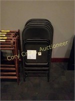 6 Metal Chairs
