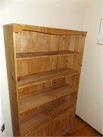 2 Unfinished Pine Shelves