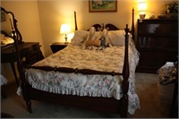 Victorian Double Bed Frame (no mattress)