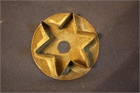 Primitive Tin Star Shapped Cookie Cutter