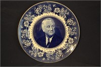 The Franklin D Rosevelt Memorial Plate