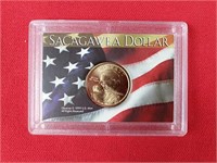 Sacagawea Dollar in Holder