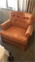 Cloth arm chair- has some damage