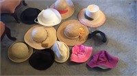 Lot of assorted ladies hats