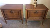 Basic-Wits mid century pair of nightstands