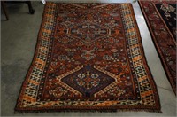 Handmade Shiraz Rug 3'8'' X 5'8