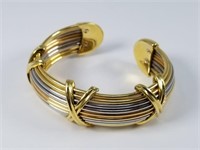 18 kt Tricolor Gold Bracelet