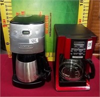 78 - CUISINART & MR COFFEE MAKERS