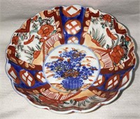 Oriental Polychrome Decorated Bowl