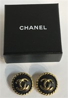 Pair Of Chanel Clip Earrings