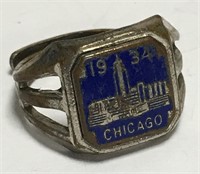 1934 Chicago World's Fair Ring