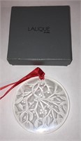 Lalique France Christmas Ornament, Noel 1988