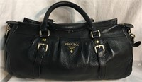 Prada Black Leather Hand Bag