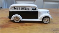 See's Candies 1938 Chevy  Panel  Truck Diecast