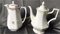 Johnson bros and Bavaria tea pots