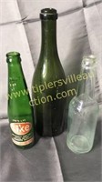 3 old bottles
