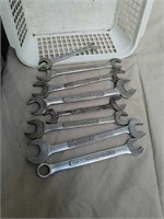 Group of Craftsman wrenches