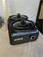 Crock pot dual Buffet server