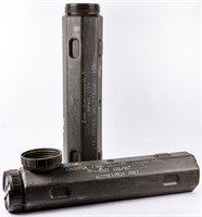Two 155MM Charge Propelling Cases