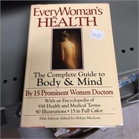 BOOK - EVERY WOMANS HEALTH
