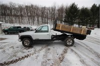 1988 GMC Sierra SL 3500 Truck w/Dump Box