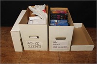 DVD/CD Sleeves & Blank VHS Tapes