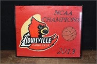 2013 U of L National Champs Wall Hanging