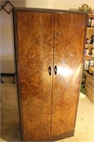 Two-Door Faux Wood Locker