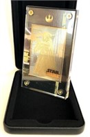 Star Wars Trilogy Limited 24k Gold Luke Obi-Wan