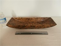 LOVELY WOODEN DECOR  ACCENT BOWL