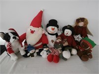 CHRISTMAS STUFFED SNOWMEN AND MORE