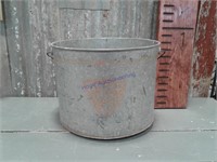 Galvanized bucket