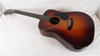 Vtg Gagliano Acoustic Folk Guitar