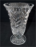 Signed Waterford 10" Crystal Vase