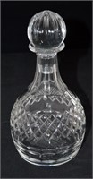 Webb Corbett Crystal Decanter Signed