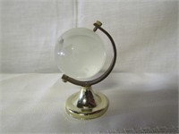 3"Tall in Stand Etched Globe