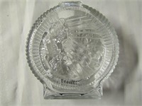 Buffalo Coin Bank Glass 7"Tall 6"Wide 2"Thick