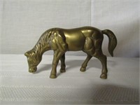 Brass Horse 3 1/4"Tall 5 1/2"Long