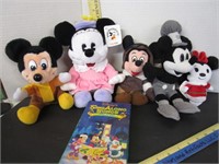 Mickey Mouse stuffed animals