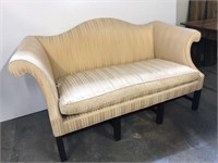 Upholstered French style sofa