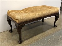 Tufted window bench