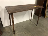 Vintage wood folding table