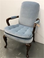 Robin's Egg Blue open arm chair