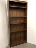 Tall open bookcase