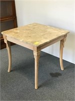 Modern Marble Top Side Table