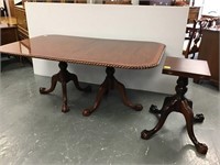Beautiful banded inlay dining table