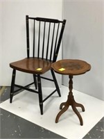 Hitchcock Side Chair and Table