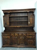 Link Taylor Solid White Pine Hutch