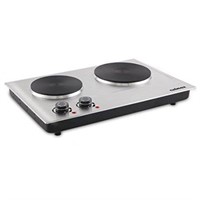 "Used" Cusimax Double Countertop Burner Hot Plate